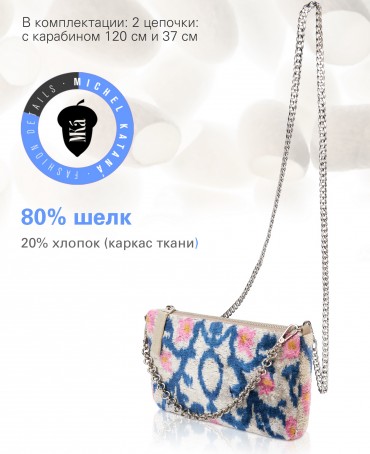 Шелковый (Бахмаль) Клатч-конверт-папка-косметичка (S) SHAMANIC MYSTERIUM! (Шаманская мистерия!) THINY_SHAMANIC MYSTERIUM!